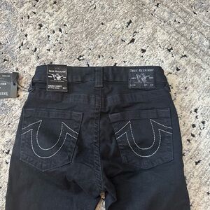 True Religion Black Jennie Jeans Brand New
